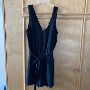 ✨LIKE NEW Black Shorts Romper